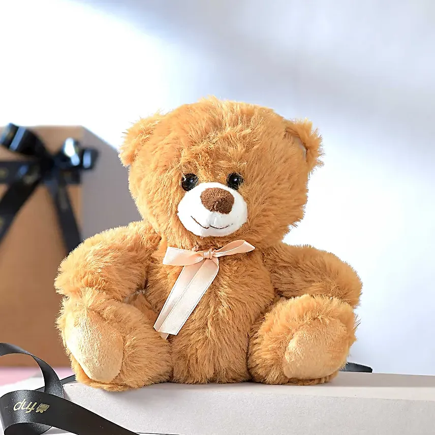 Cute Cuddles N Chocolatey Roses Gift Hamper