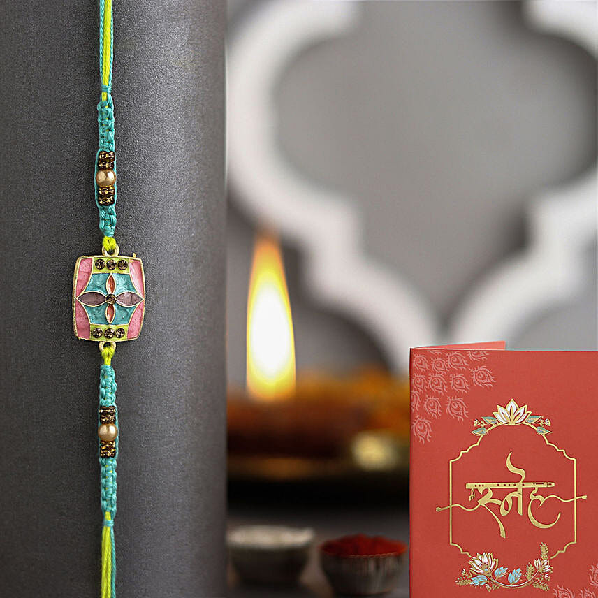 Floral Fantasy Rakhi