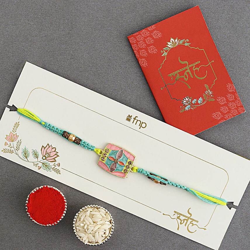 Floral Fantasy Rakhi