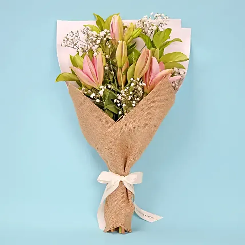 Frolicking Lily Bouquet
