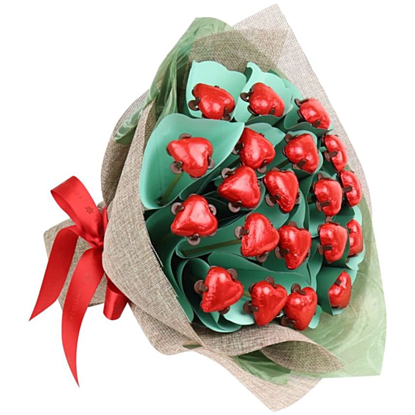 Hearts Posy Premium Bouquet