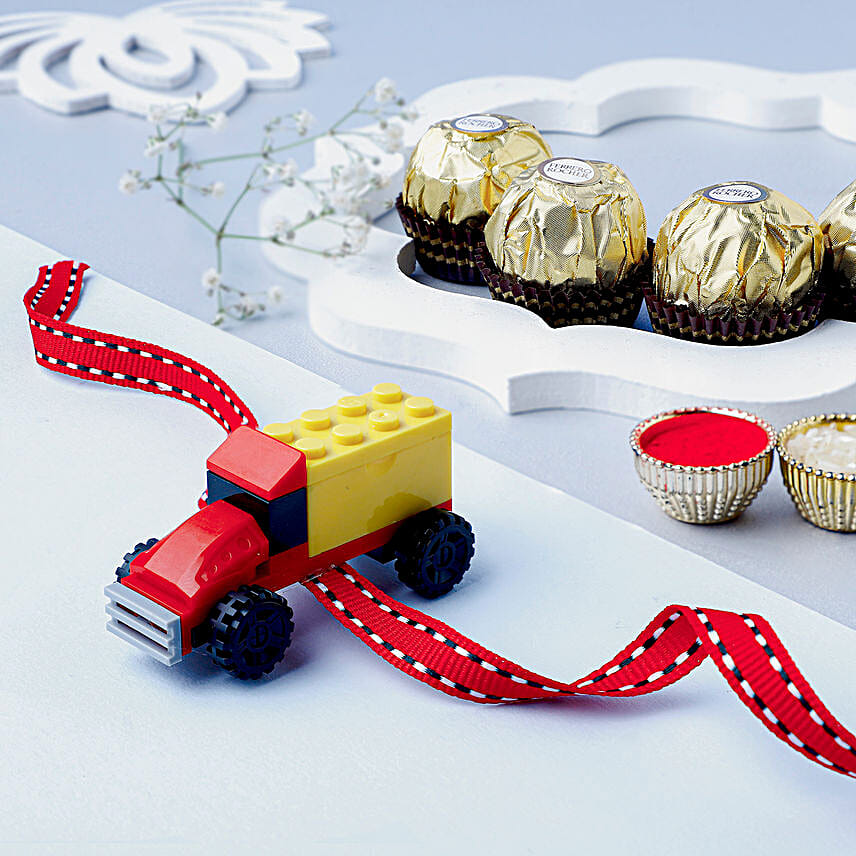 Lego Link Kids Toy Rakhi N Ferrero Indulgence