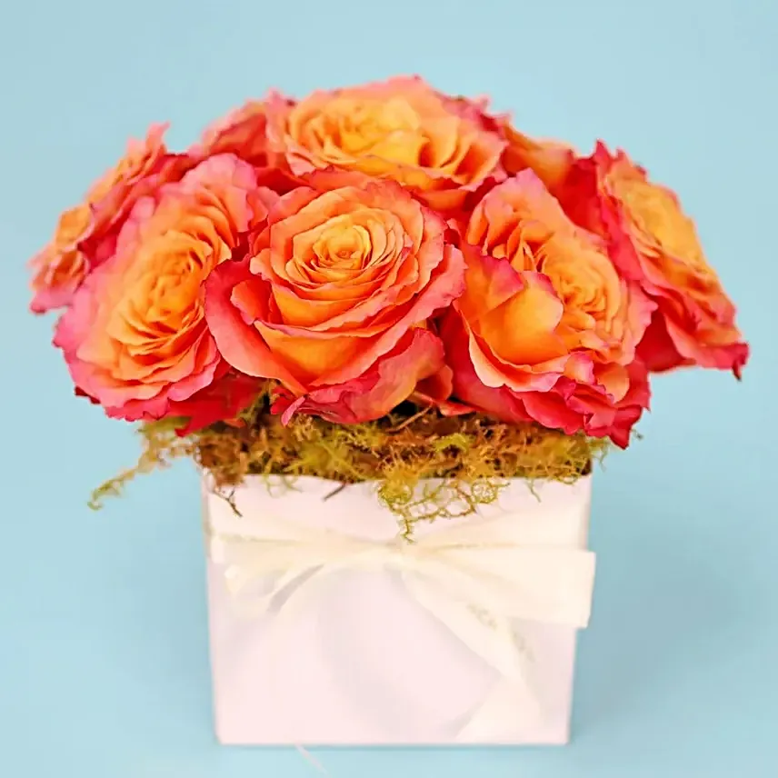Little Orange Rose Box