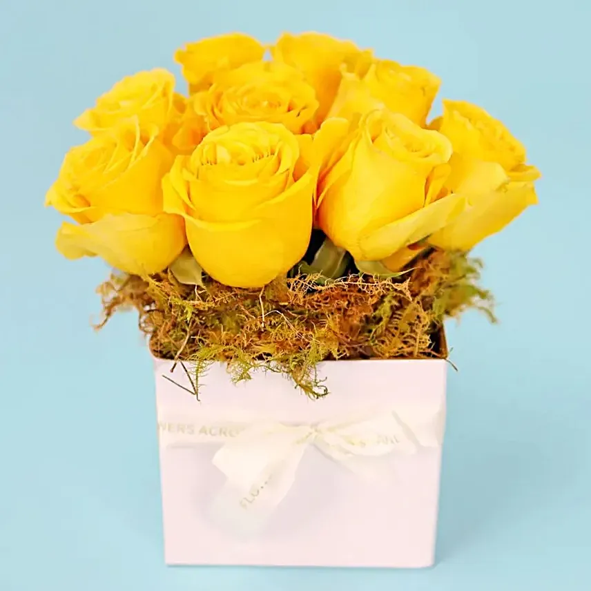 Little Yellow Rose Box