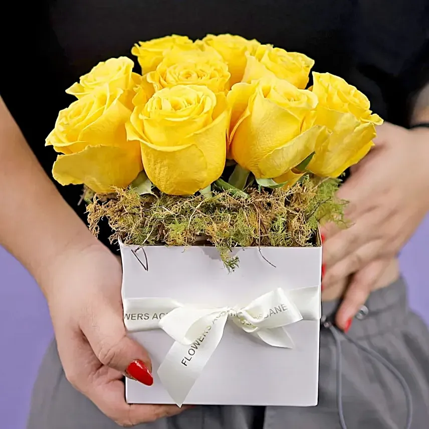 Little Yellow Rose Box