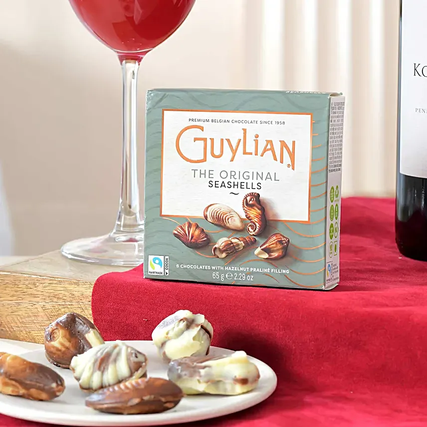 Luxury Wine N Chocolate Delights Combo