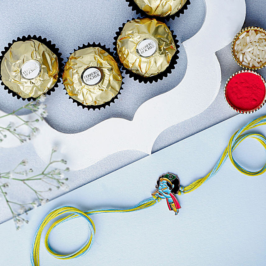 Melodic Krishna Rakhi N Ferrero Delight