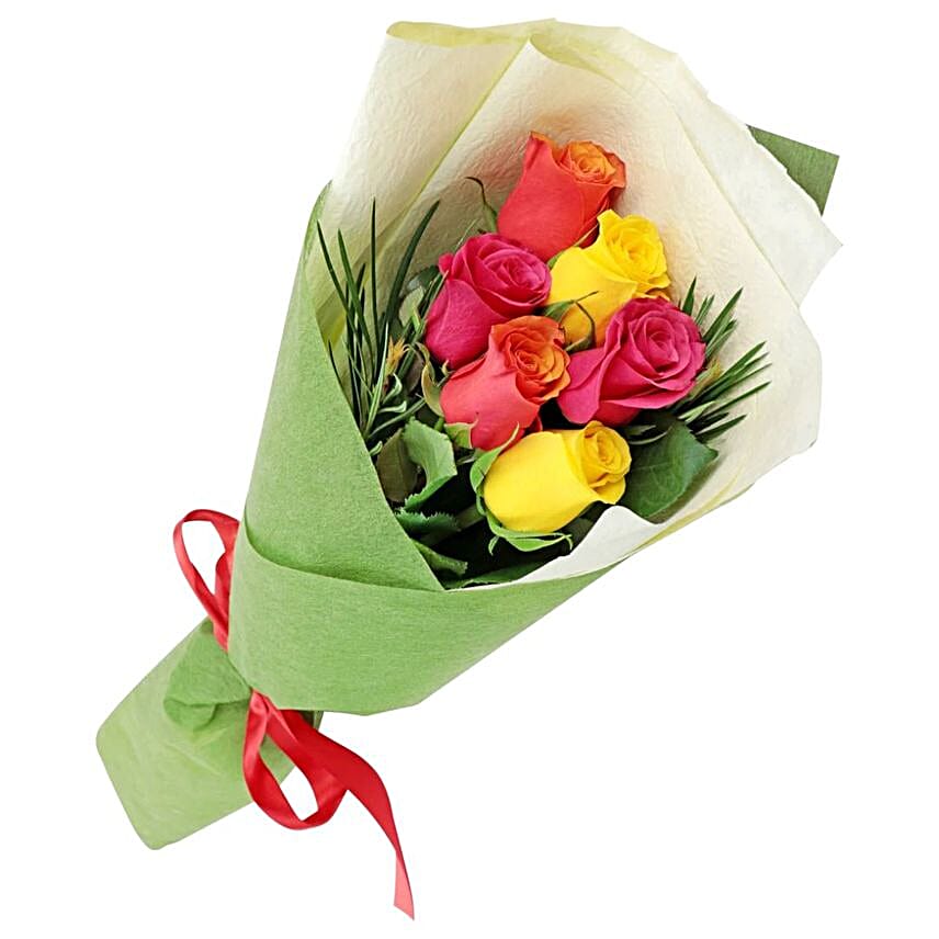 Mixed Colour Roses