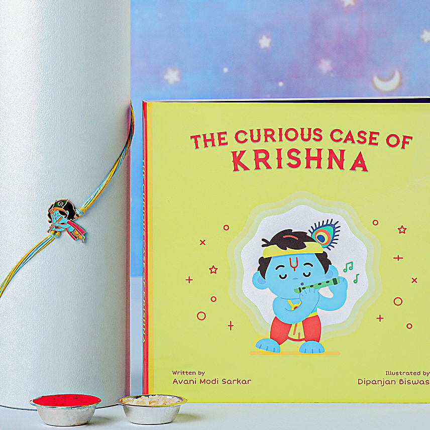 Nanha Kanha Rakhi N Story Book Combo