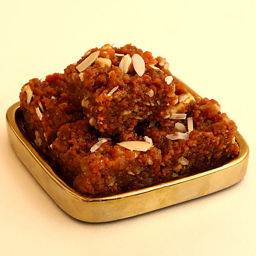 Om Namah Shivay Rakhi Duo N Dodha Barfi Delight