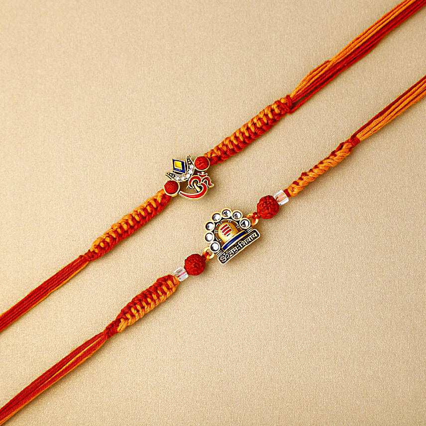 Om Namah Shivay Rakhi Duo