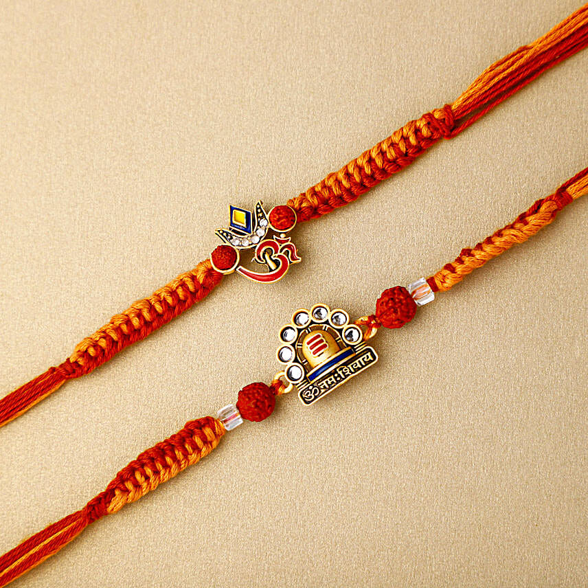 Om Namah Shivay Rakhi Duo