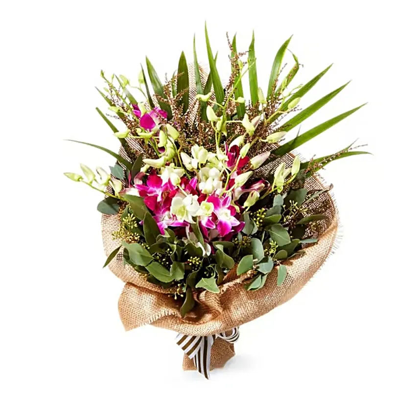 Orchid Posy