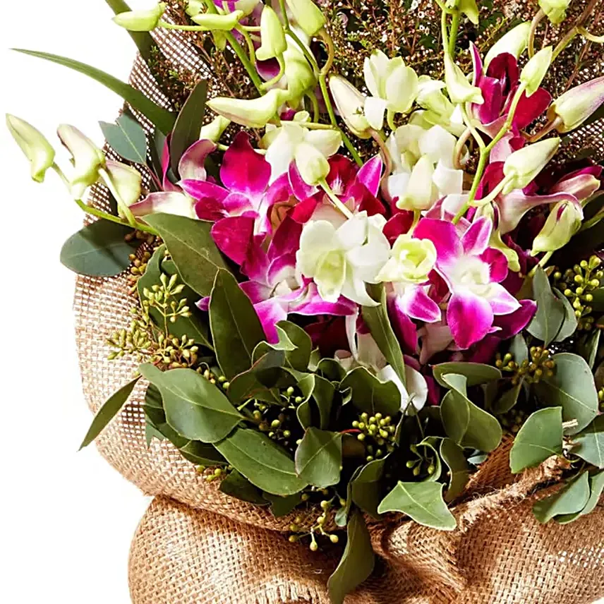 Orchid Posy