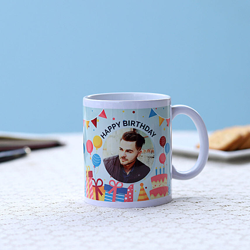 Personalised Photo Mug for Birthday Online