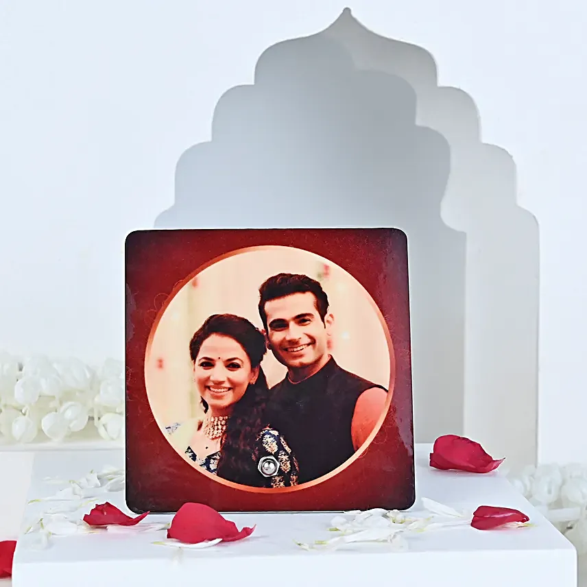 Personalised Karwa Chauth Photo Table Top