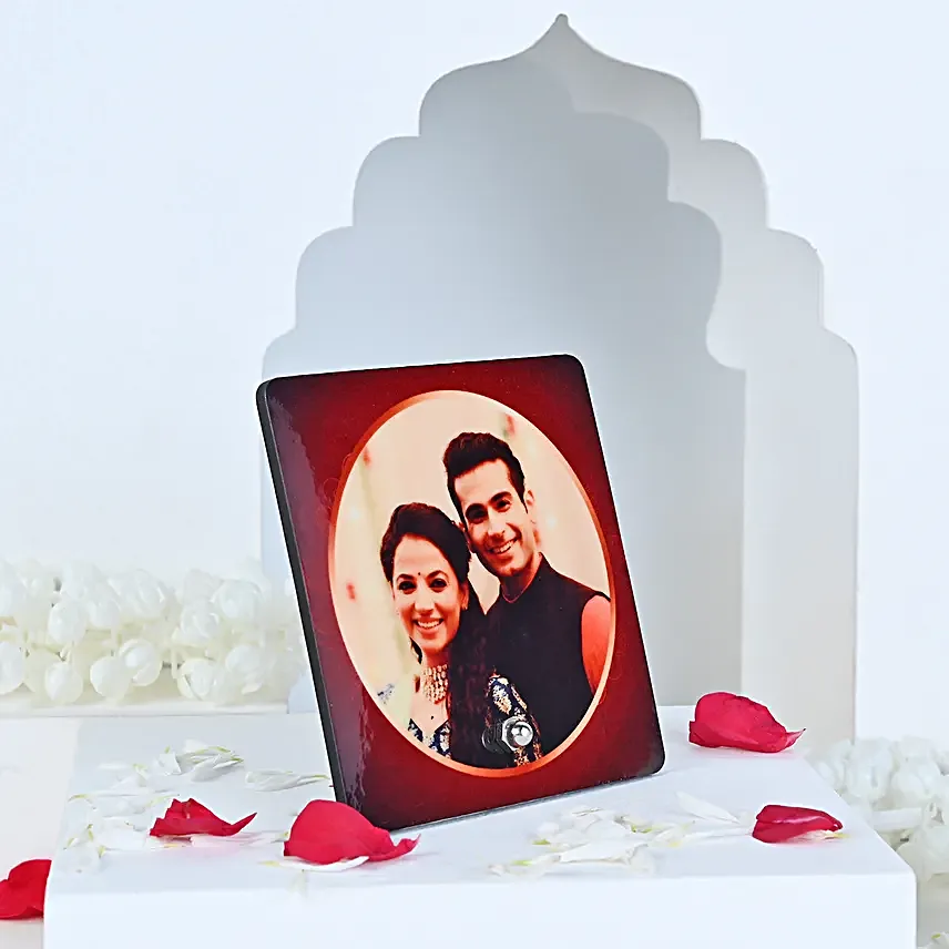 Personalised Karwa Chauth Photo Table Top