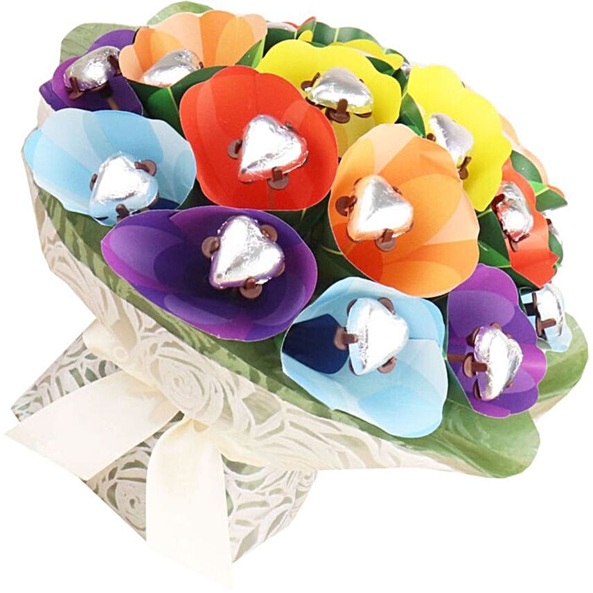 Rainbow Love Sweet Bouquet