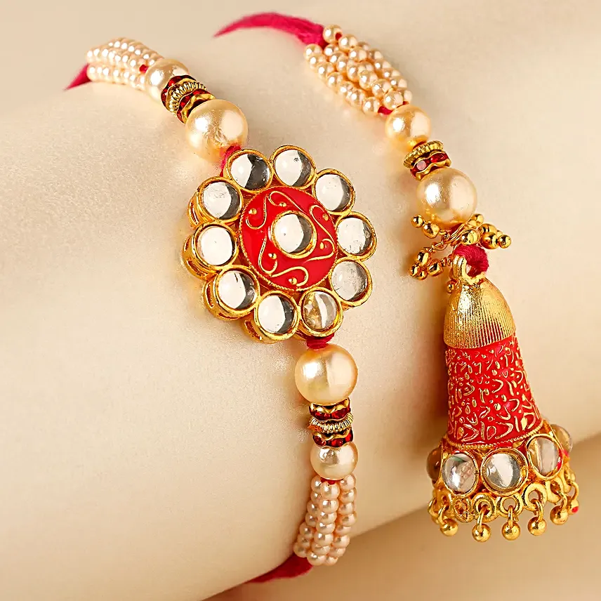 Sneh Meenakari Bhaiya Bhabhi Rakhi N Ferrero Chocolates