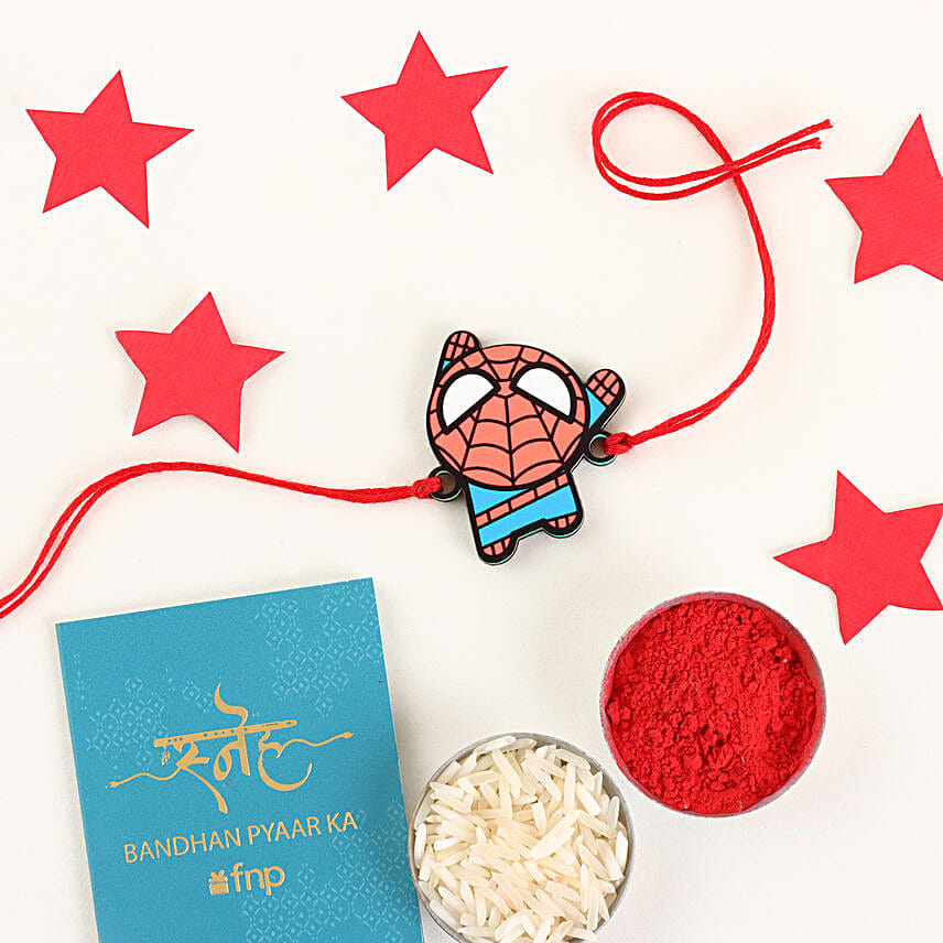 Sneh Spiderman Marvel Rakhi N Lindt Excellence