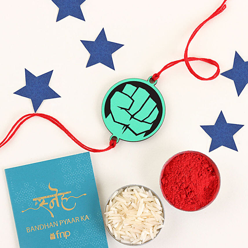 Sneh Thor Kids Rakhi N Ferrero Rocher Combo