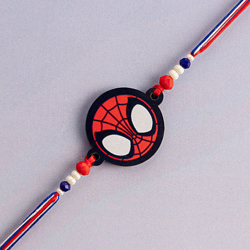 Spiderman Mask Rakhi N Classic Jenga Game