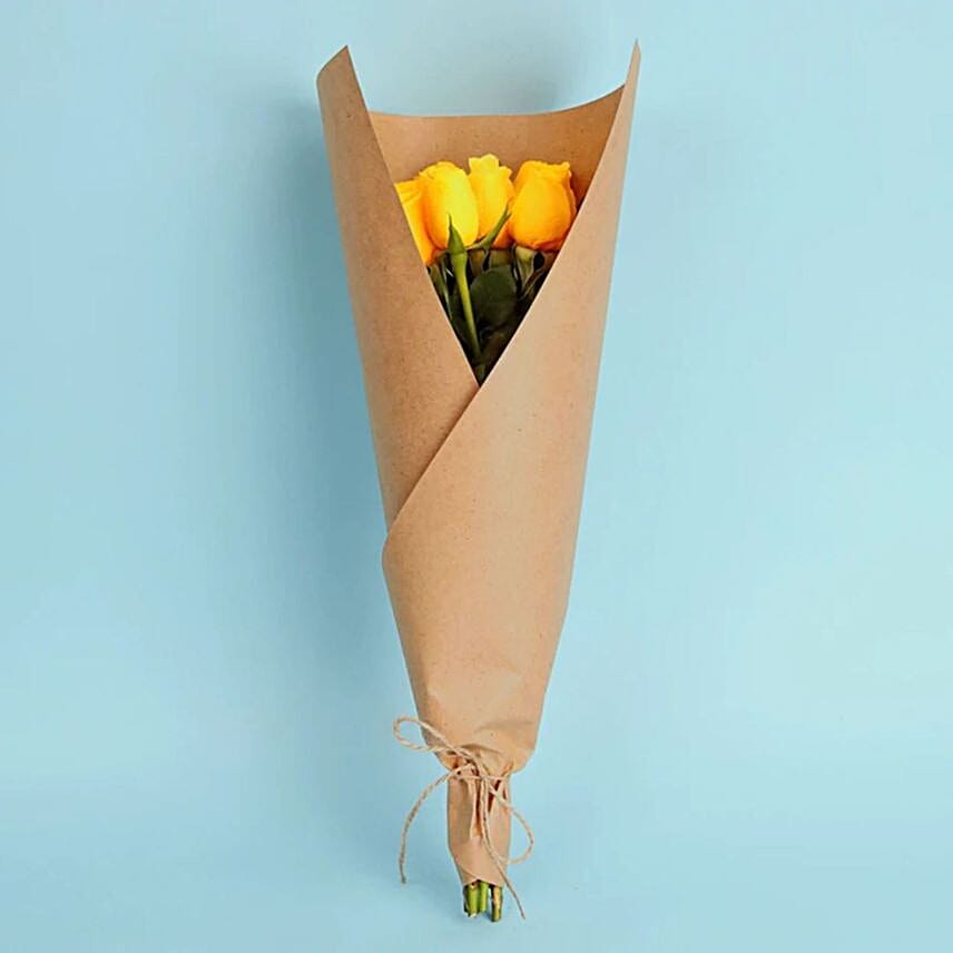 Sunset Desires Rose Bouquet