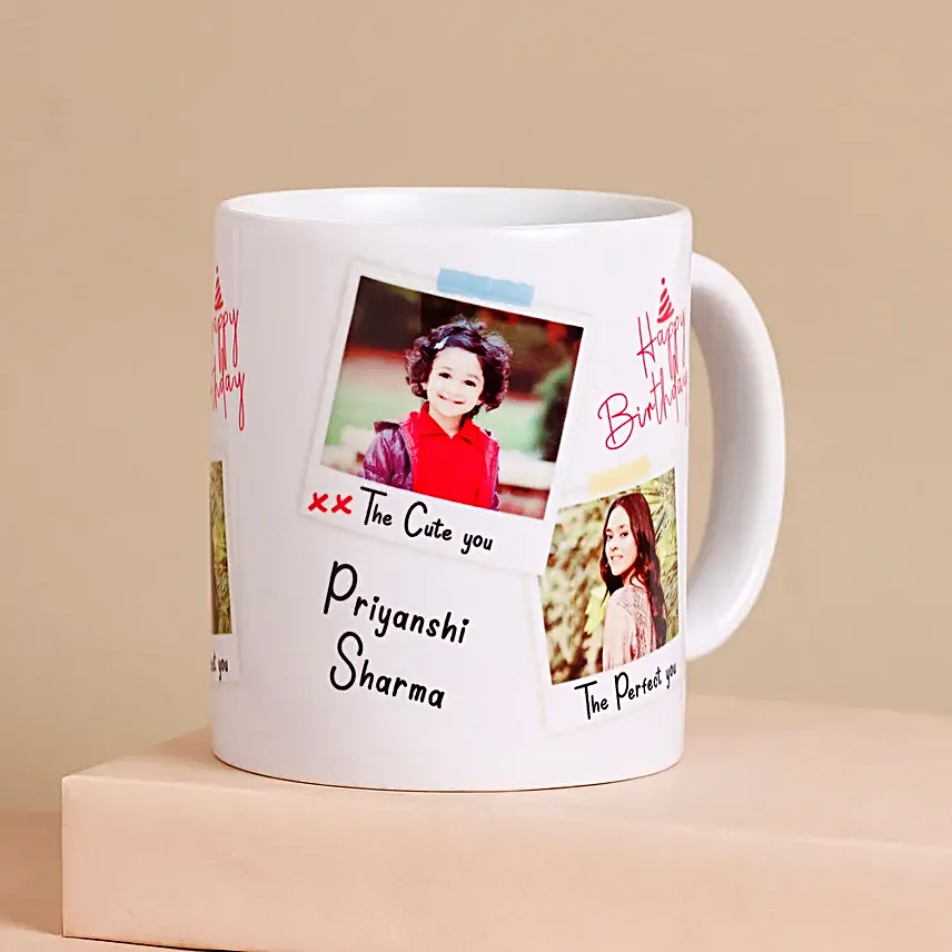 Sweet Birthday Wishes Personalised Mug