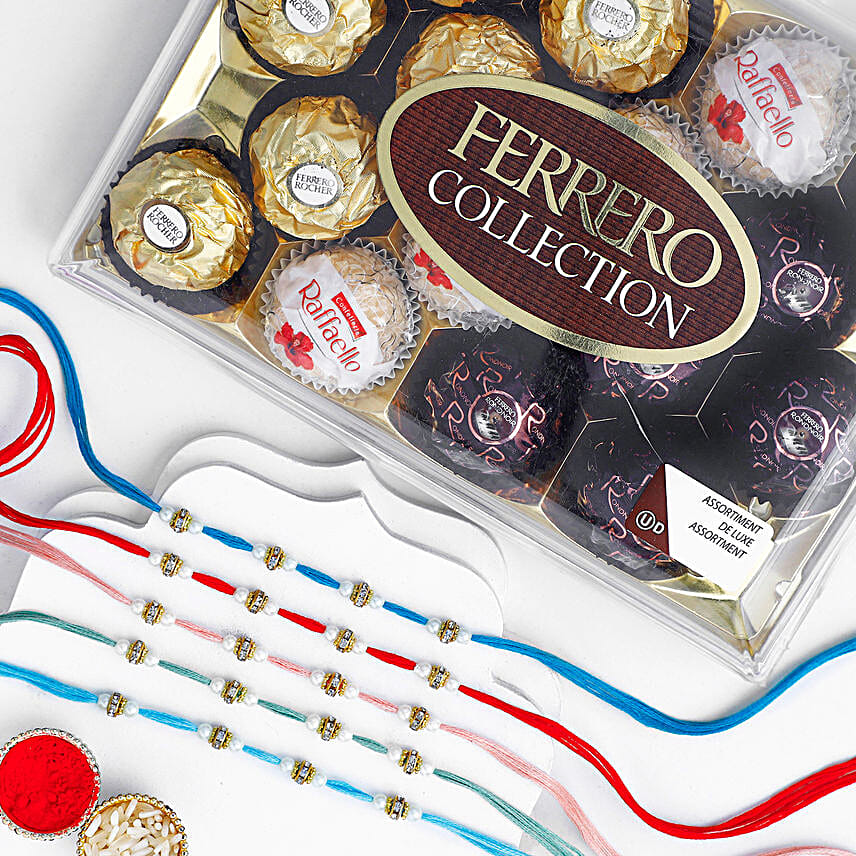 Understated Elegance Rakhi N Ferrero Collection