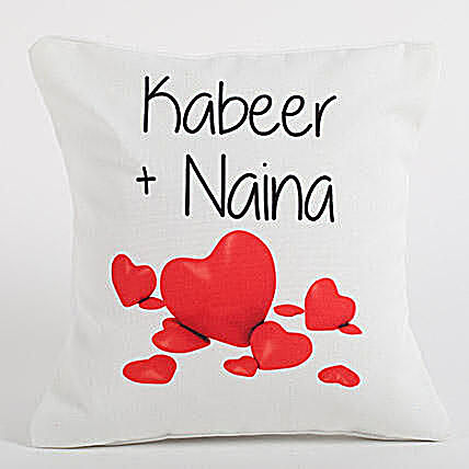 Couple Love Forever Personalized Cushion:Personalised Mugs to Australia