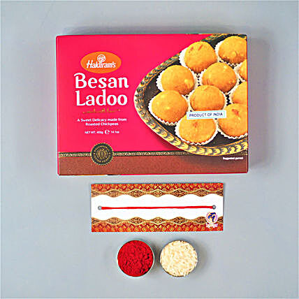 Bhaidooj Festivities With Besan Laddu:Send Sweets to Australia