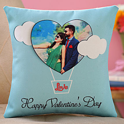 valentine day printed cushion for boyfriend