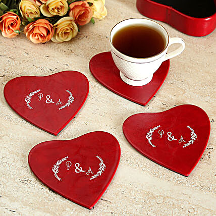Personalised Special Love Coaster Set of 4