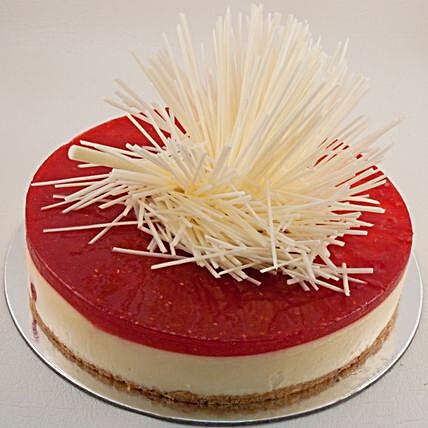 Raspberry White Chocolate Cheesecake:Cake Delivery in Australia