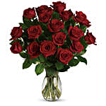 18 Red Roses Bouquet