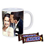 Snickers With Personalised Mug Combo