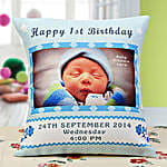 Baby Announcement Personalized Cushion