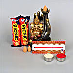 Ganesha Blessing And Delicious Wishes For Bhaidooj