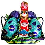Chocolaty Eggs And Bunny Easter Hamper