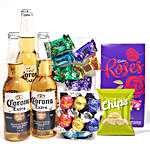 Beer With Chips And Assorted Truffles Hamper