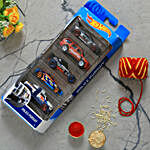 Colourful Diyas With Hot Wheels Set And Lindt