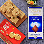 Soan Papdi And Lindt Chocolate Combo