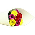 Rainbow Gerbera Bouquet