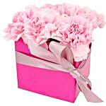 Lovely Carnations Pink Box