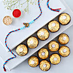 Sneh Krishna Rakhi & Ferrero Rocher Box