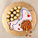 Sneh Krishna Rakhi With Almonds & Ferrero Rocher