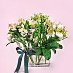 Peruvian Lily Floral Vase