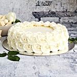 White Rose Cake