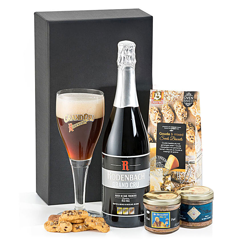 Rodenbach Grand Cru With Pate And Cheese Balls:Gift Delivery in Austria