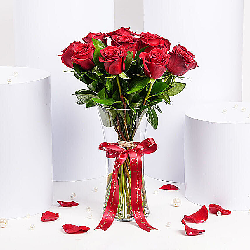 12 Roses Affection Arrangement